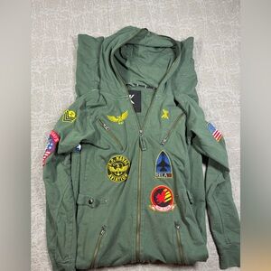 One Piece Jumpsuit Aviator Top Gun Flight Long Fleece Feel Need Sleep Plane Sm